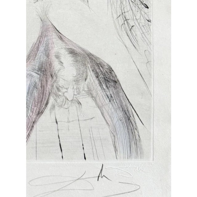 1960s Salvador Dali, Femme à cheval, 1969, Etching For Sale - Image 5 of 7