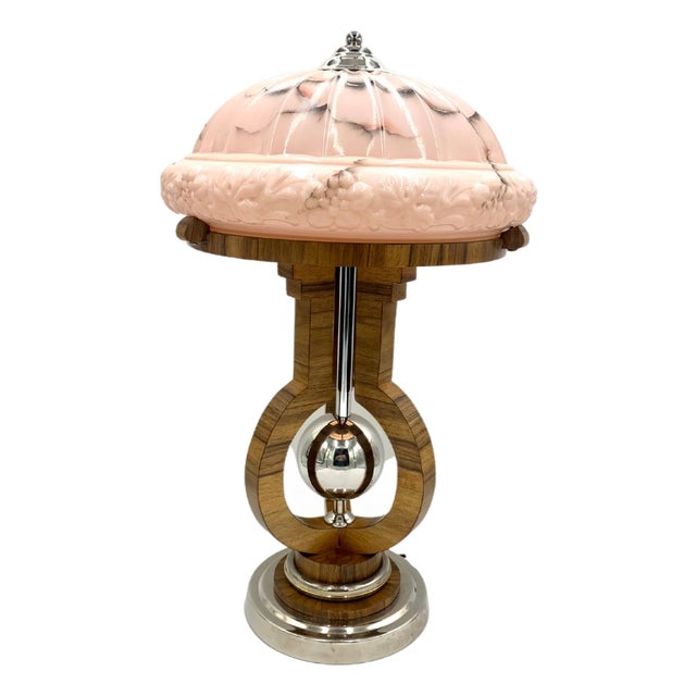 Art Deco Table Lamp, 1950s For Sale