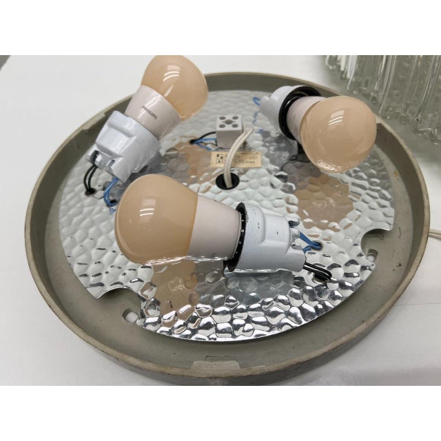 Large Bubble Glass Flush Mount Lamp by Motoko Isshi for Staff, 1970s For Sale - Image 16 of 18