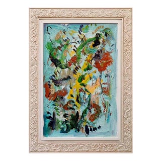 Ernesto Treccani, Untitled, Oil on Canvas, Framed For Sale