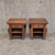 2000 - 2009 Vintage Brown Nightstands in Oak, Set of 2 For Sale - Image 5 of 15