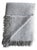 Beige Belgian Linen and Wool Throw-Xl For Sale