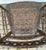 Brown Pair of Regency Style Faux-Bamboo Faux-Painted Caned Seat Arm Chairs by Baker Furniture. For Sale - Image 8 of 12