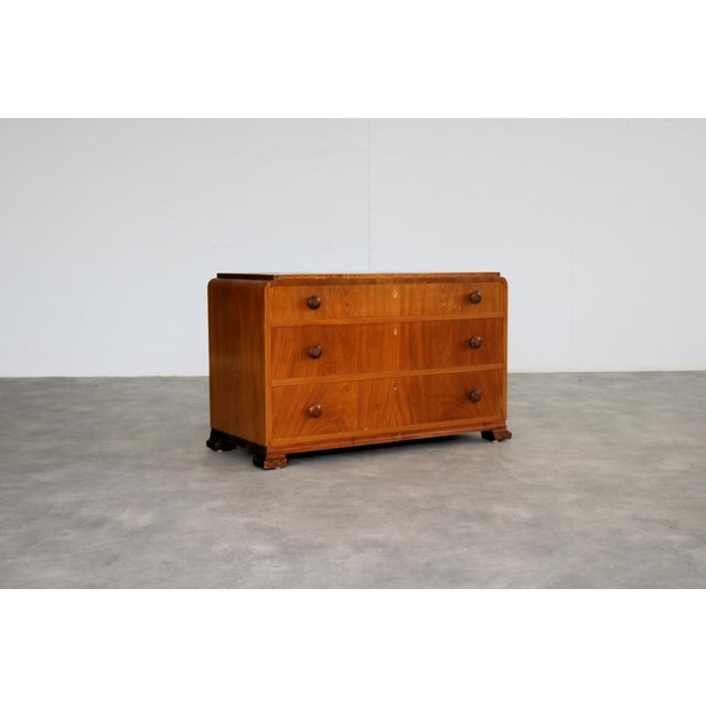 Art Deco Swedish Chest of Drawers, 1950s For Sale - Image 9 of 9