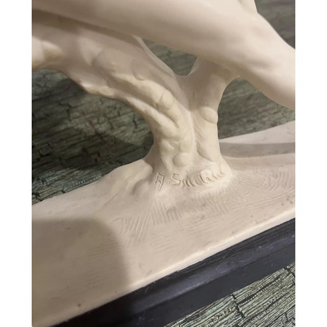 Neoclassical Vintage A. Santini Nude Female on Base For Sale - Image 3 of 8