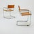 Bauhaus Mid-Century Bauhaus Cognac Armchair by Mart Stam and Marcel Brauer for Fasem, 1980s For Sale - Image 3 of 11