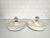 Metal German White Wall Lights, 1960s, Set of 2 For Sale - Image 7 of 16