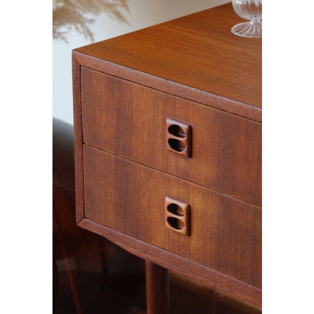 Scandinavian Teak Chest of Drawers, 1960s For Sale - Image 6 of 15