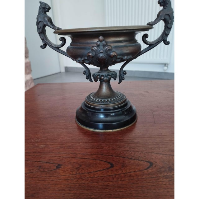 Napoleon III Bronze Cassolettes, 19th Century, Set of 2 For Sale - Image 15 of 16