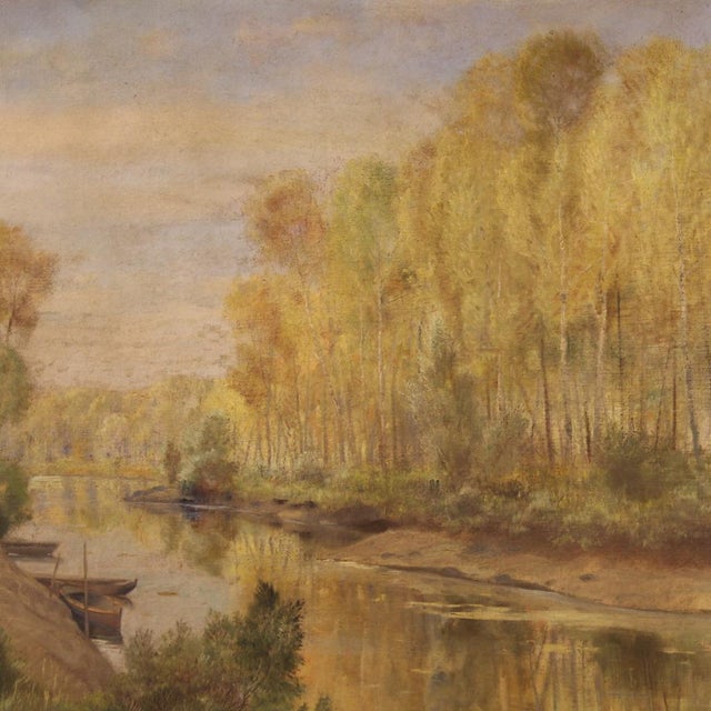 A. Corradi, Landscape, 1950, Oil on Panel, Framed For Sale - Image 8 of 16