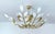 Vintage Floral Pendant Light from Vereinigte Werstaetten, 1950s For Sale - Image 10 of 18