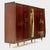 1960s Large Mid-Century Modern Teak 5-Door Wardrobe with Mirror, 1960s For Sale - Image 5 of 7