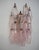 1990s Vintage Italian Poliedri Pink Glass Wall Sconces, 1990, Set of 2 For Sale - Image 5 of 13