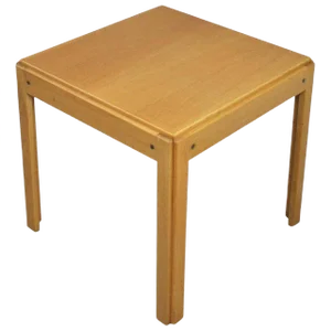 Side Table in Oak by Illum Wikkelsø for CFC Silkeborg, Denmark