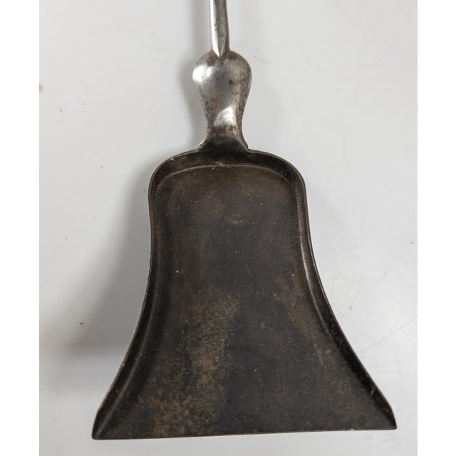 19th Century French or Austrian Bronze Rococo Revival Fireplace Tool Set For Sale - Image 18 of 18