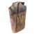 Mid-Century Modern Rustic Faux Bois Style Pottery Vase, Signed For Sale