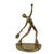 Mid Century Modern Abstract Brass Tennis Player Bookend Set of 2 For Sale - Image 13 of 14