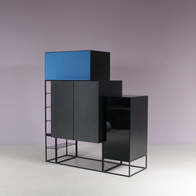 Vision Cabinet by Pierre Mazairac & Karel Boonzaaijer for Pastoe, Netherlands, 1980s For Sale - Image 9 of 12