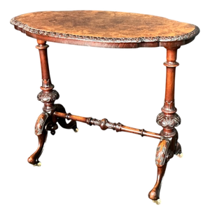 Antique Walnut Table, 1860s
