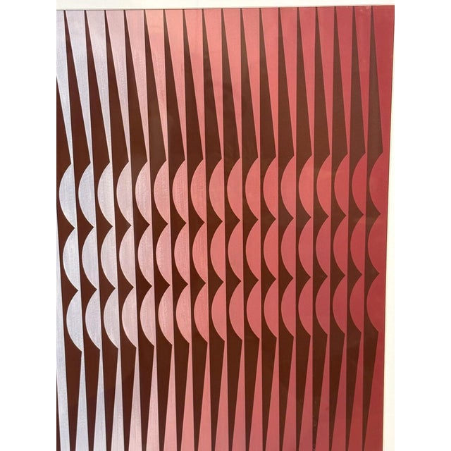 Dordevic Miodrag, Abstract Composition, Gouache on Paper, 1970 For Sale - Image 4 of 8