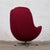 Vintage Burgundy Swivel Chair from Up Závody, 1960s For Sale - Image 4 of 11