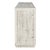 Cream Washed Braided Wood Sideboard Credenza For Sale - Image 4 of 9