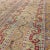 Mid 20th Century Antique Turkish Rug With Vertical Stripe Design in Light Green, Red, Light Orange and Purple For Sale - Image 5 of 7