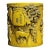 Vintage Chinese Faux Ivory "Bo Le Appraises a Horse" Carved Brush Pot - 1750g For Sale