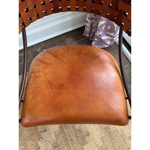 Metal Vintage Bunny Williams Helena Chair For Sale - Image 7 of 13