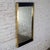 Late 20th Century Modern to Art Deco Revival Wall Mirror Black & Brass Rectangular Frame For Sale - Image 13 of 18