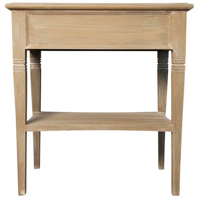 Noir NOIR Oxford 1-Drawer Side Table in Weathered For Sale - Image 4 of 5