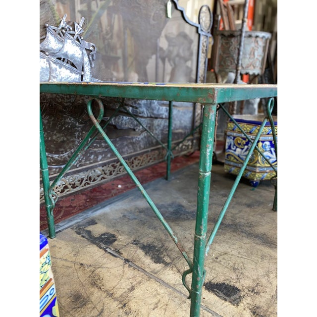 Early California Monumental San Jose Tile Table For Sale - Image 12 of 13