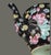 Black Vintage Famille Noire Jingdezhen China Millefleur Painted Enamel Tea Pot For Sale - Image 8 of 11