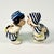 1930s Boho Chic Danish Kissing Dutch Kids Salt & Pepper Shakers - A Pair. For Sale - Image 4 of 10