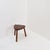 Wood Rustic Tripod Stool with Triangular Seat, 1960s For Sale - Image 7 of 14