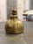 Charming vintage solid brass Southern Belle bell featuring a beautifully detailed lady wearing a bonnet and flowing full...
