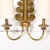Brass Mid 20th Century Mid-Century Modern Brass Two-Arm Sconces W/ Sculptural Volute Motif - a Pair For Sale - Image 8 of 18