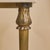 Gold Early 20th Century French Bronze + Travertine Console From A Historic Parisian Hotel For Sale - Image 8 of 12
