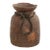 Rustic Petite Wooden Vessel With Rope For Sale