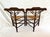 Pair of Dutch Oak Corner Triangle Chairs Early 20th C For Sale In Los Angeles - Image 6 of 9