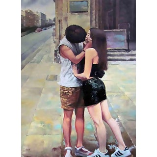 Juan Rodrigo Piedrahita Escobar, Urban Embrace, 2026, Oil Painting For Sale