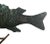 Brown Antique American Patinated Copper Fish Weathervane on Display Stand For Sale - Image 8 of 10