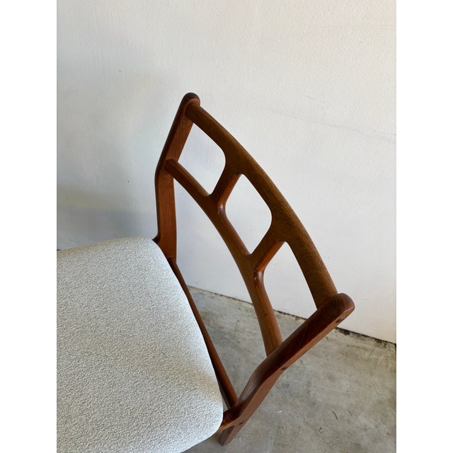 Mid-Century Modern 1960s Danish Teak Midcentury Dining Chair, by D-Scan For Sale - Image 3 of 6