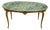 Louis XV Style Coffee Table with Green Marble Top, 1960s For Sale