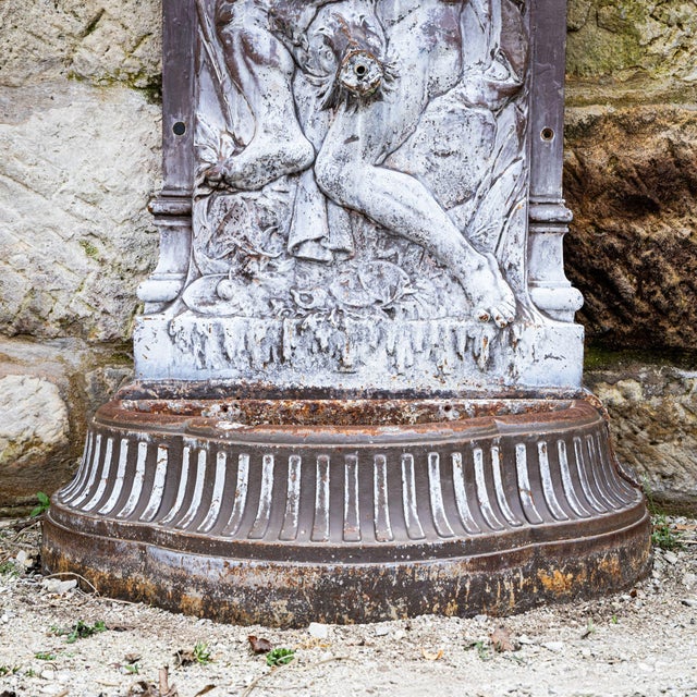 Metal Metal Wall Fountain, 20th Century For Sale - Image 7 of 8