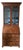 Mid 20th Century Queen Anne Style Burr Walnut Secretary Bookcase For Sale