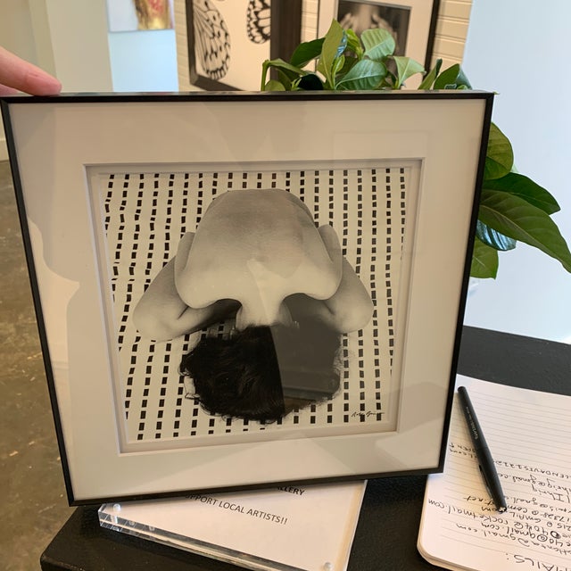 1980s "Stella Christine" Black and White Figurative Photograph by Rob Brinson For Sale - Image 4 of 11