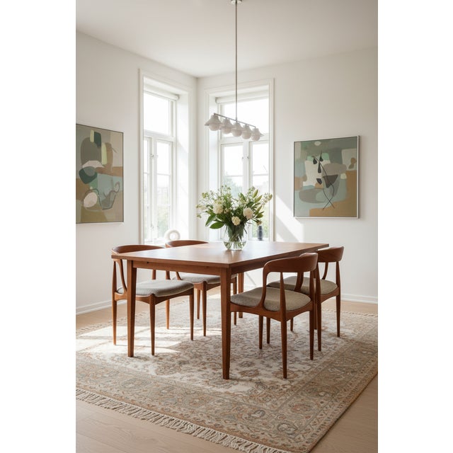 Vintage Model 16 Chairs in Teak by Johannes Andersen for Uldum Møbelfabrik, 1960s, Set of 6 For Sale - Image 3 of 11