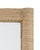 Wrapped in natural Abaca rope, the Vilmar Rope Floor Mirror makes a serious design statement. The texture of the rope-...
