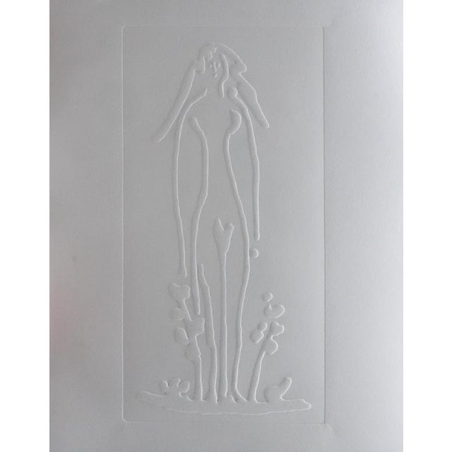 Pablo PICASSO (1881-1973)(after) The nymph Wood engraving by embossing Unsigned On Montval paper, 33 x 28 cm INFORMATION:...